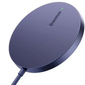 Baseus Simple Mini 3 15W Malva - Cargador inalámbrico