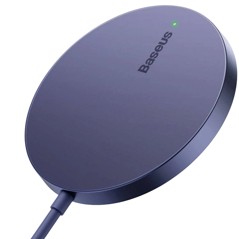 Baseus Simple Mini 3 15W Malva - Cargador inalámbrico