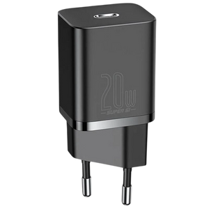 Baseus Super Si Quick Charger 1C 20W Negro - Cargador de pared