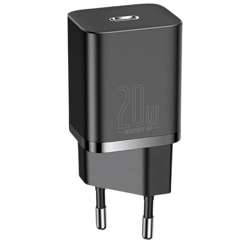 Baseus Super Si Quick Charger 1C 20W Negro - Cargador de pared