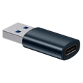 Baseus Ingenuity ZJJQ000101 USB 3.1 Negro - Adaptador USB-A a USB-C