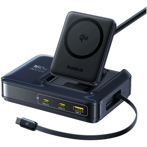 Baseus Nomos NH21 4 en 1 160W Negro - Dock Station