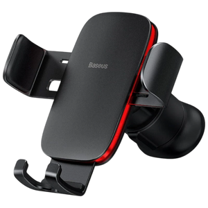 Baseus Soporte para Coche Rejilla Metal Age Gravity Air 2 Negro y Rojo