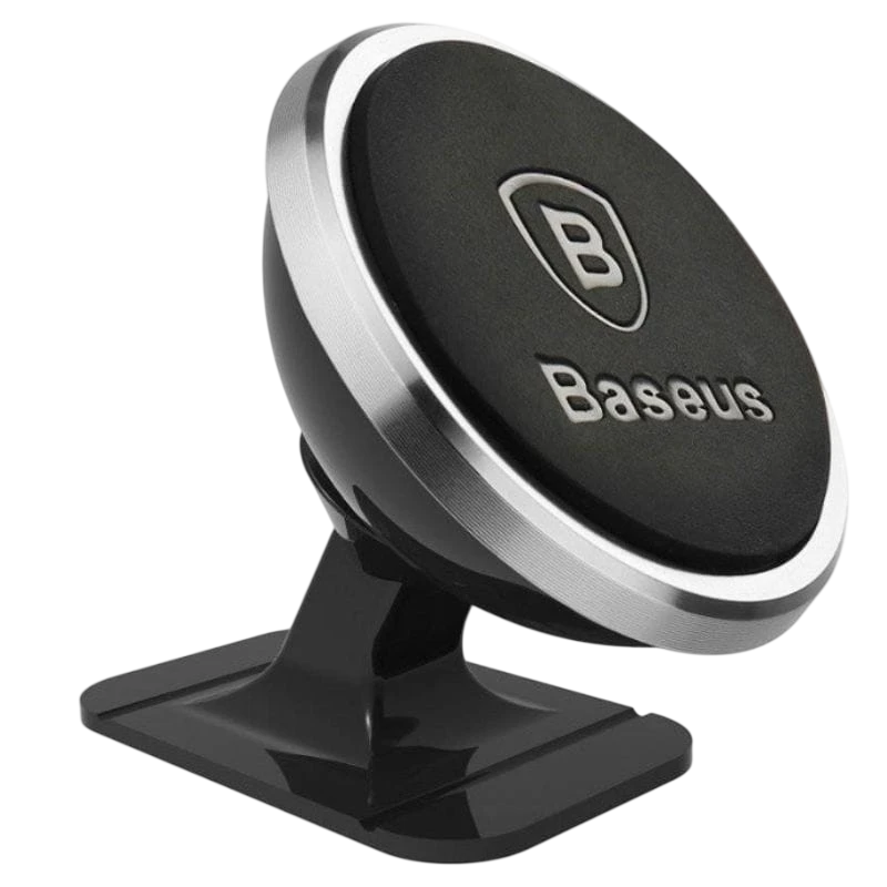 Baseus SUCX140015 Plateado - Soporte de teléfono para coche