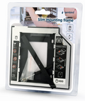 Gembird MF-95-01 panel bahía disco duro 13,3 cm (5.25") Panel de control