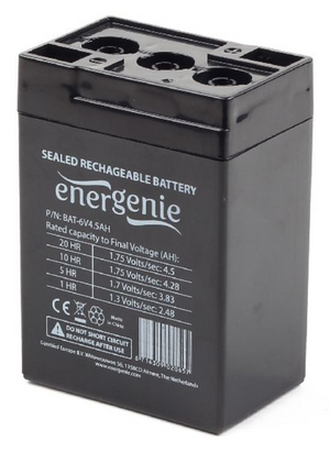 Gembird BAT-6V4.5AH batería para sistema ups 6 V 4,5 Ah