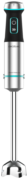 Cecotec Power TitanBlack 1200 XL PerfectCream&Crush Batidora de inmersión 1200 W Negro, Verde, Acero inoxidable
