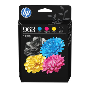 Paquete de 4 cartuchos de tinta Original 963 negro/cian/magenta/amarillo