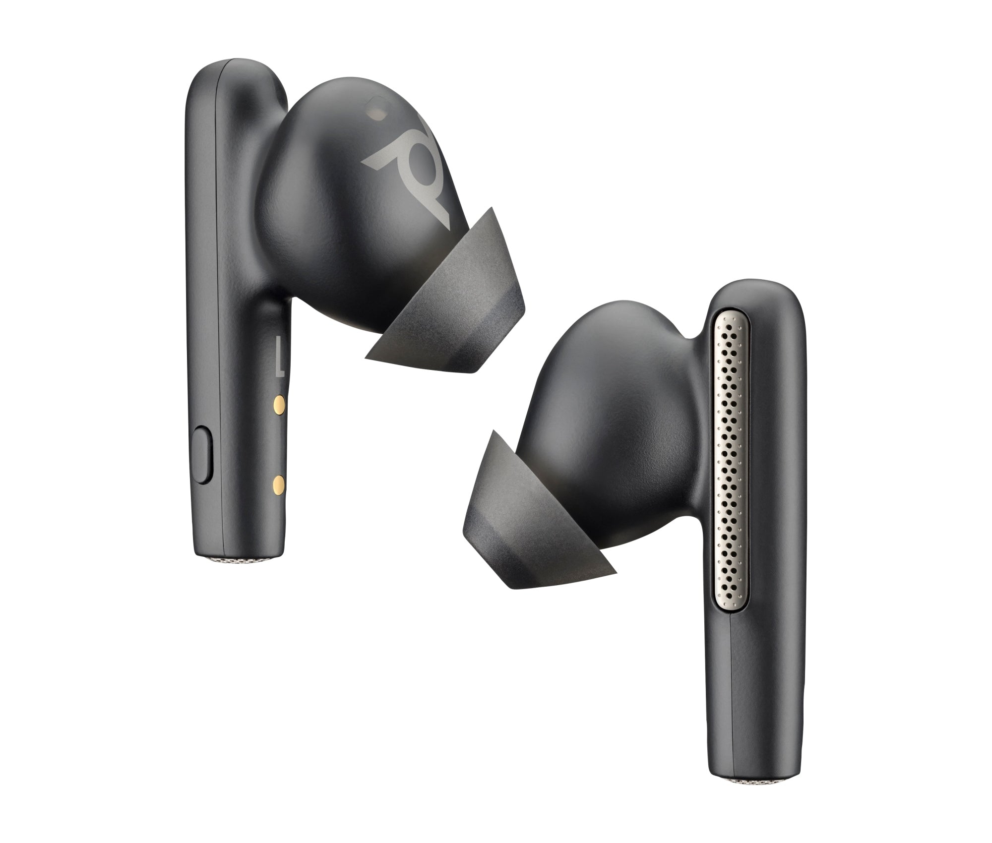 Intrauriculares Poly Voyager Free 60 UC M color Negro Carbono +Adaptador USB-C BT700 +Estuche de carga básico