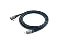 Cable USB 2.0 C a C en ángulo de 90°, M/M, 2,0 m, PD 100 W, negro