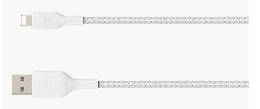 CAA002BT2MWH cable de conector Lightning 2 m Blanco