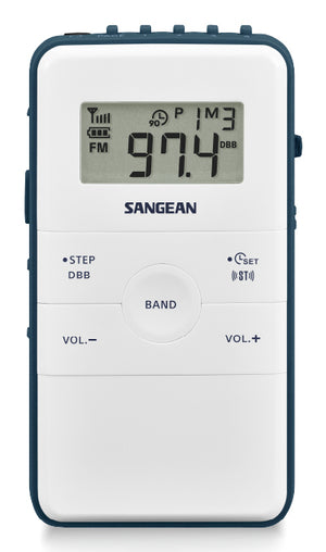 DT-140 Portátil Digital Azul, Blanco