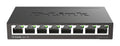 DGS-108 No administrado L2 Gigabit Ethernet (10/100/1000) Negro