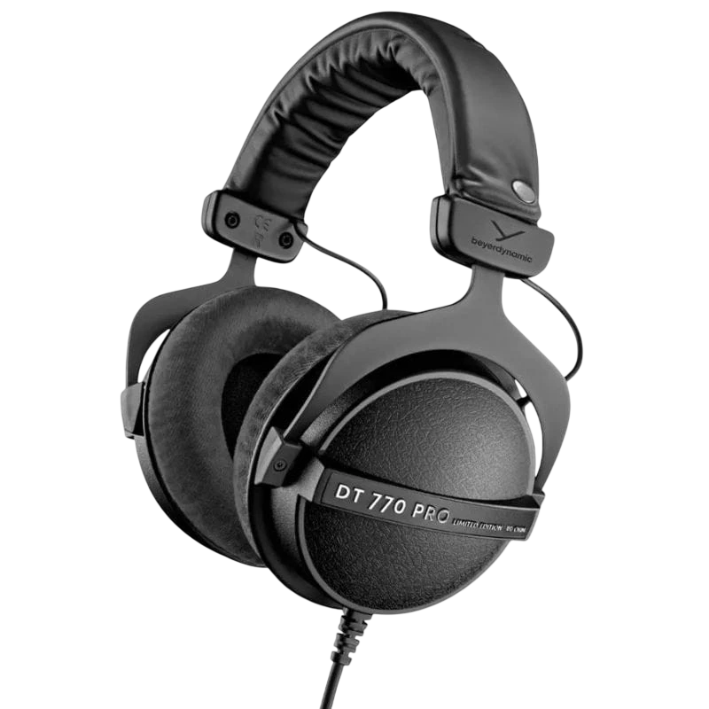 Beyerdynamic DT 770 Pro 80 Ω Negro Limited Edition - Auriculares cerrados de estudio con cable