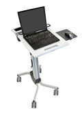 Neo-Flex Laptop Cart Gris Portátil Carro/soporte de suelo con ruedas multimedia