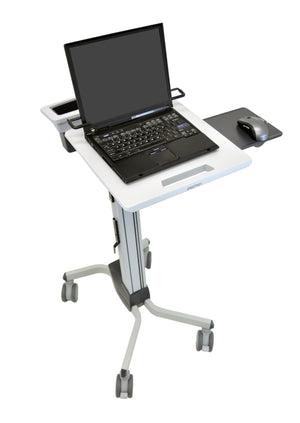 Neo-Flex Laptop Cart Gris Portátil Carro/soporte de suelo con ruedas multimedia