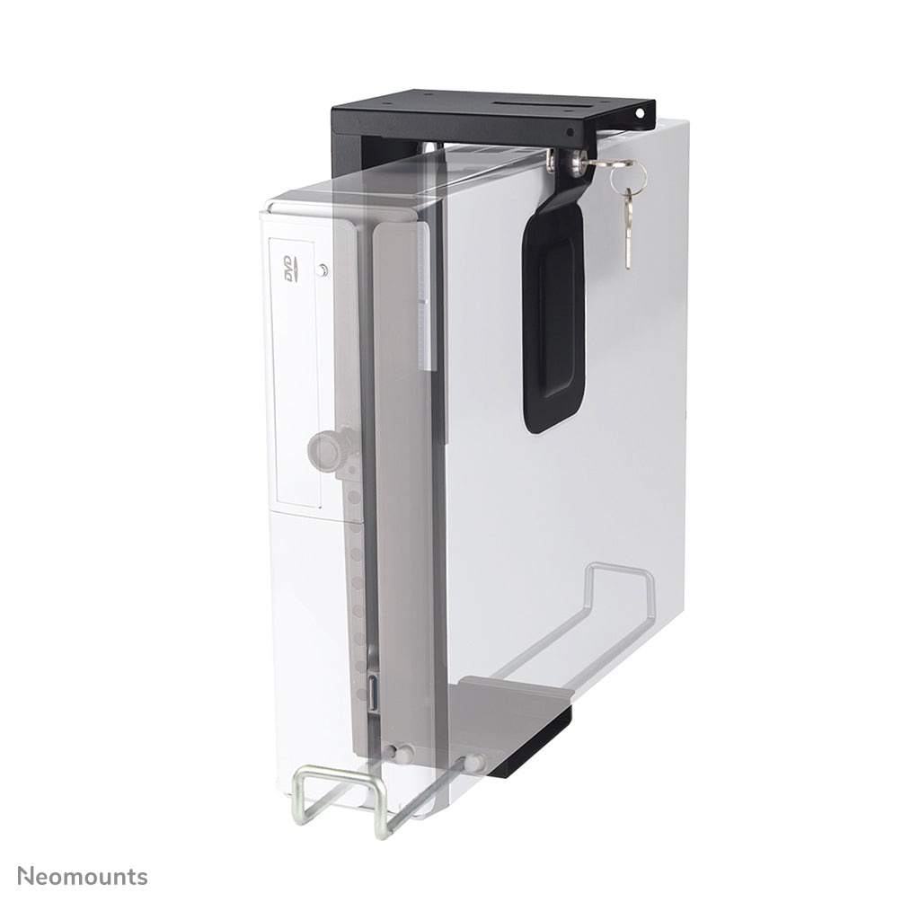 CPU-D075BLACK/LK Soporte para CPU - bloqueable - máx 10 kg - universal