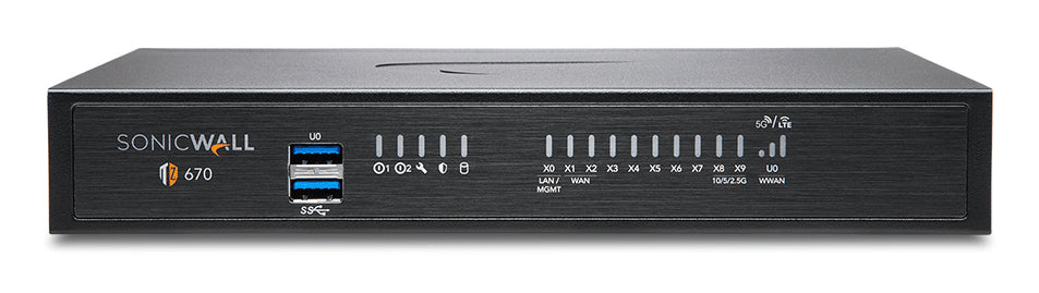 TZ670 cortafuegos (hardware) Escritorio 5 Gbit/s