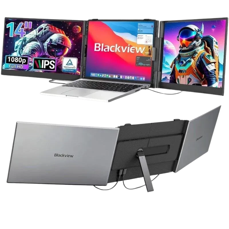 Monitor Blackview DCM6 14  FullHD 60Hz IPS Dual USB-C Ultra Delgado Aluminio
