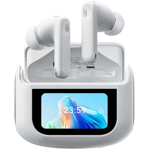 Blackview Airbuds 12 IPX7 Blanco y Estuche con Pantalla LED