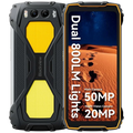 Blackview BV7300 6GB/256GB Naranja  - Teléfono Móvil Rugged con Luz de camping
