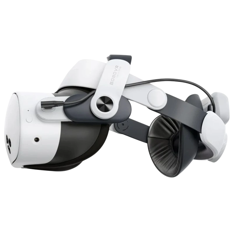 BOBOVR M3 Pro Correa de cabeza con batería para Meta Quest 3/3S Negro - Accesorio para gafas de realidad virtual