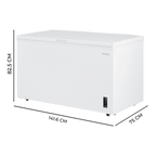 Bolero CoolMarket Chest 418P White D