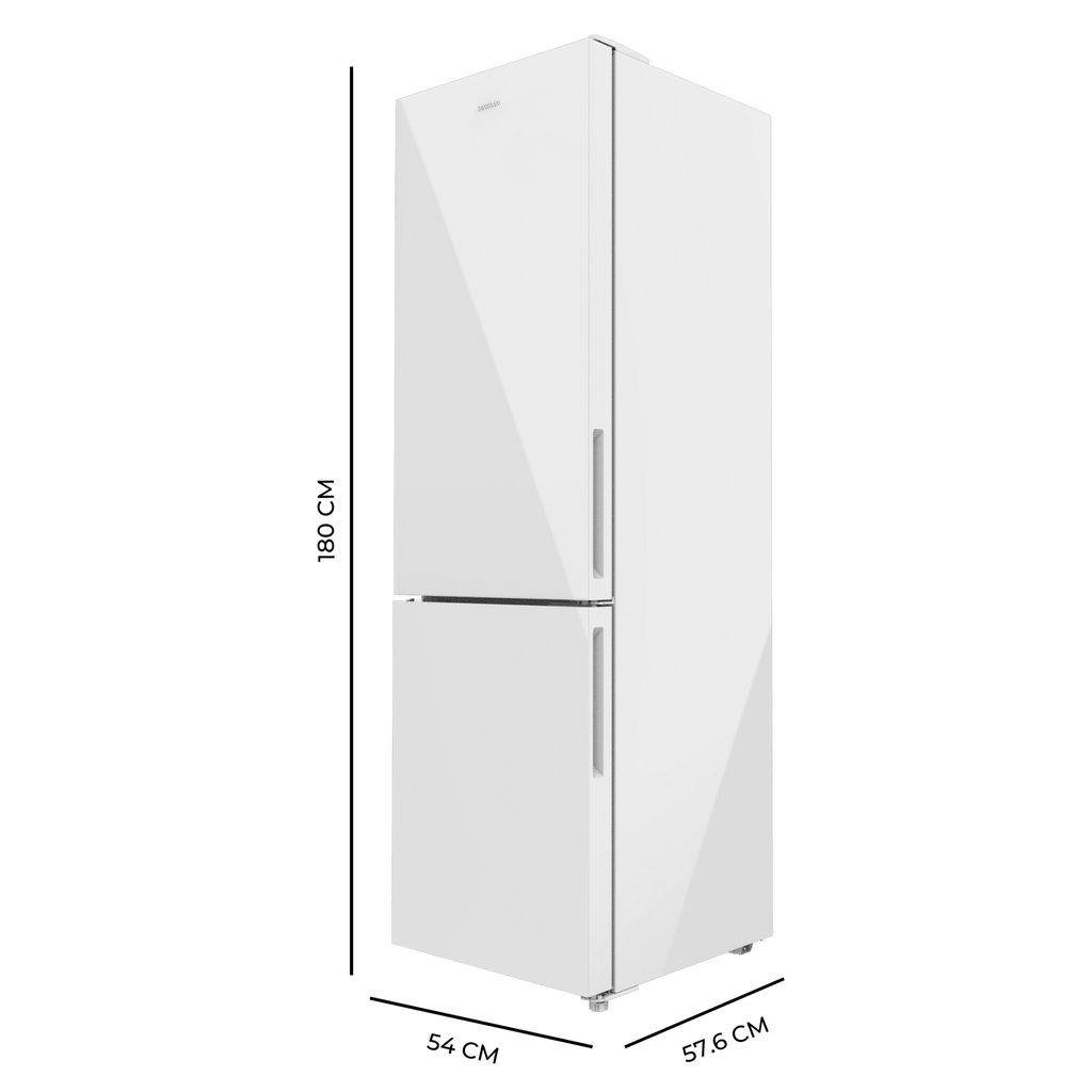 Bolero CoolMarket Combi 250 White Glass E