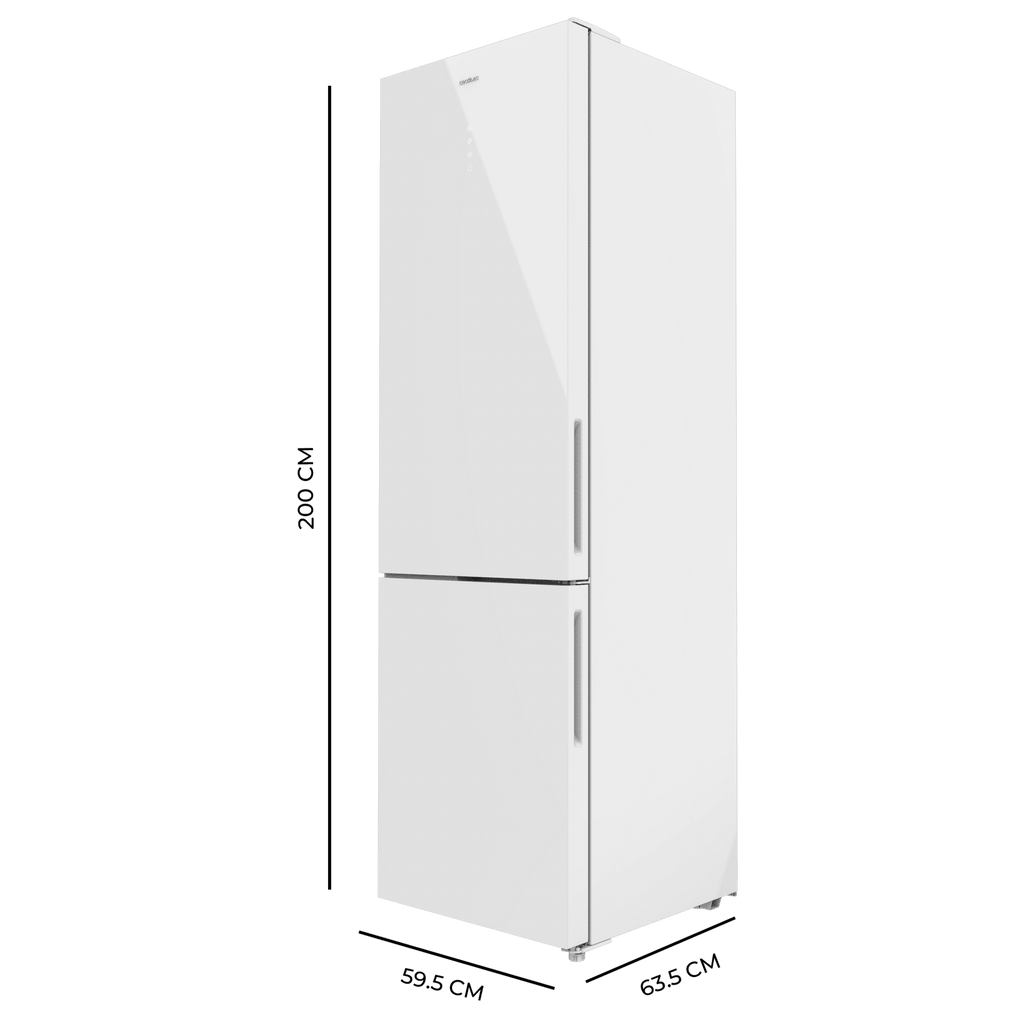 Bolero CoolMarket Combi 356 White Glass E