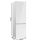 Bolero CoolMarket Combi 356i White Glass D