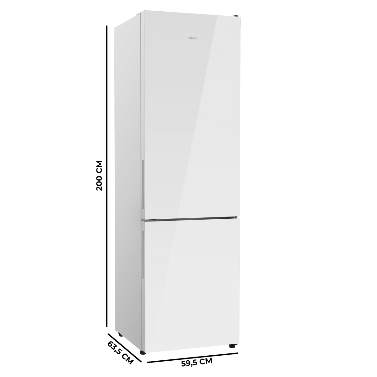 Bolero CoolMarket Combi 356i White Glass D