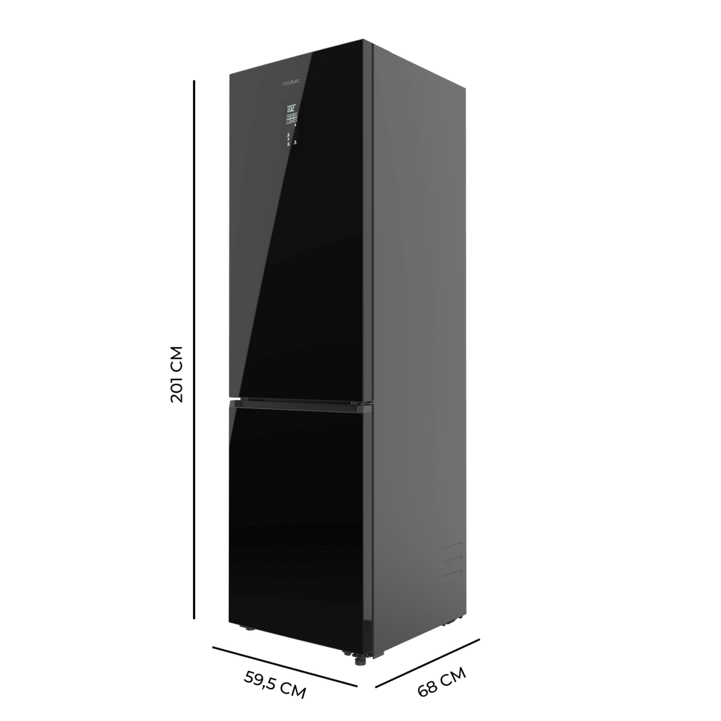 Bolero CoolMarket Combi 456 Black Glass C 