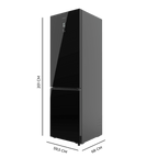 Bolero CoolMarket Combi 456 Black Glass C 