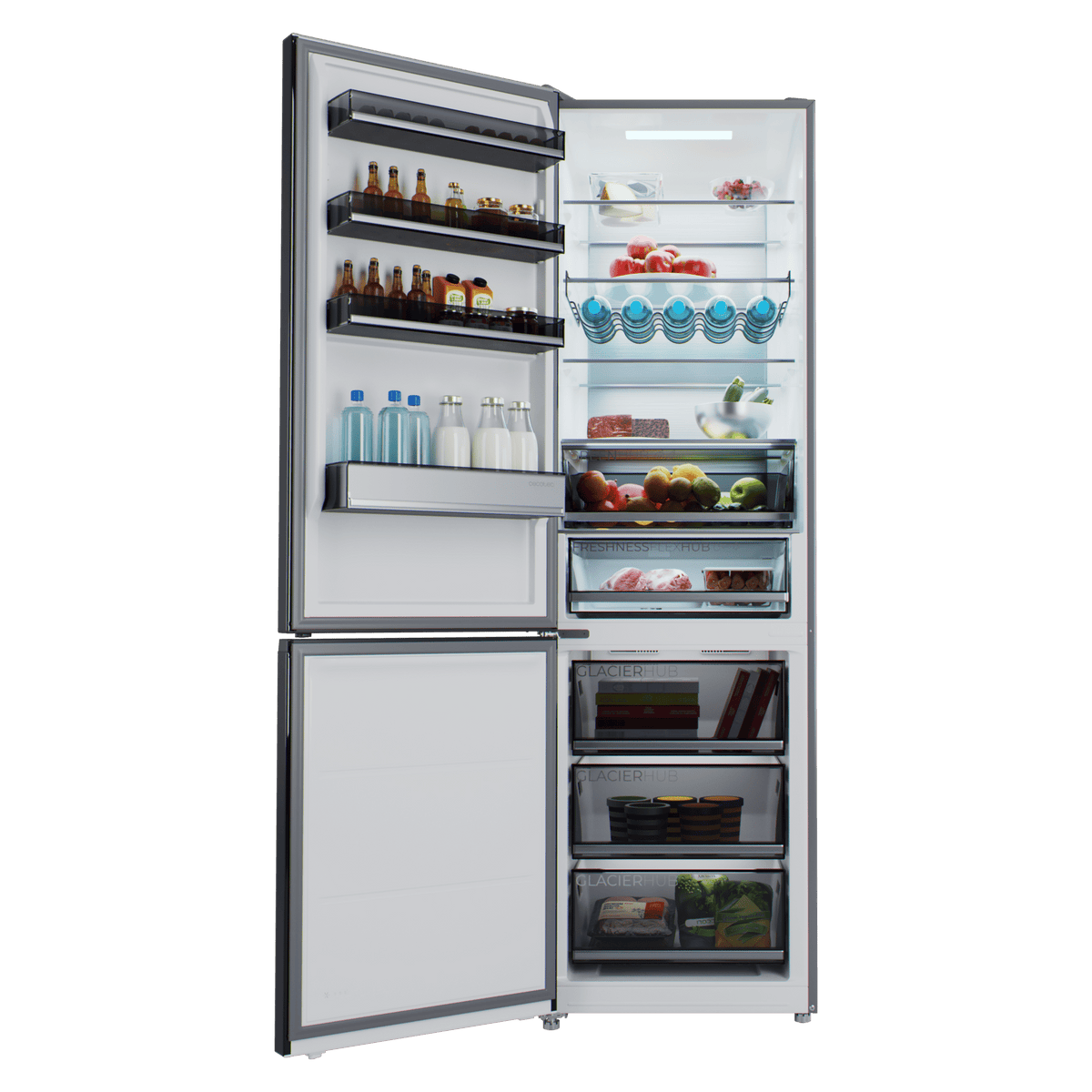 Bolero CoolMarket Combi 456 Black Glass C 