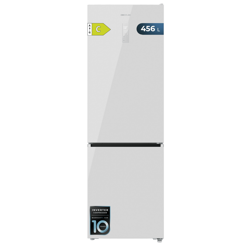 Bolero CoolMarket Combi 456 White Glass C 