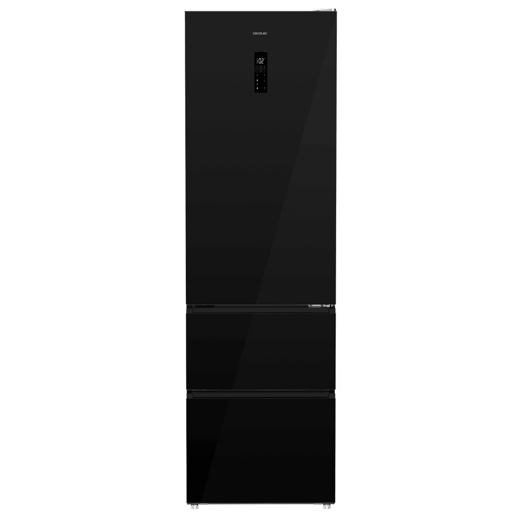 Bolero CoolMarket Combi FD 450 Black Glass D