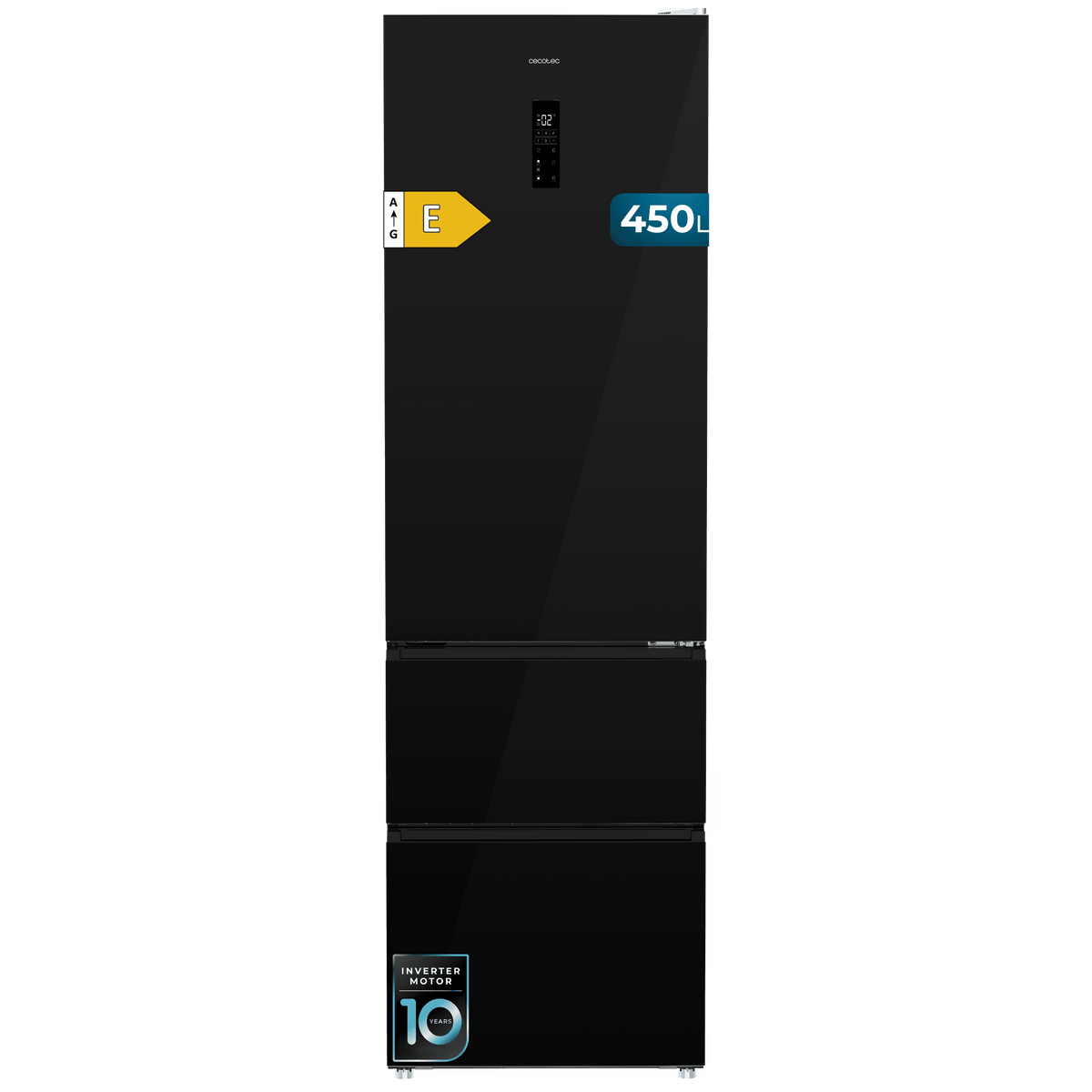 Bolero CoolMarket Combi FD 450 Black Glass E