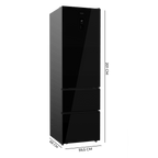 Bolero CoolMarket Combi FD 450 Black Glass E