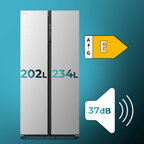 Bolero CoolMarket SBS 436 SBI Inox E