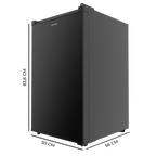 Congelador Bolero CoolMarket TF 87 Black