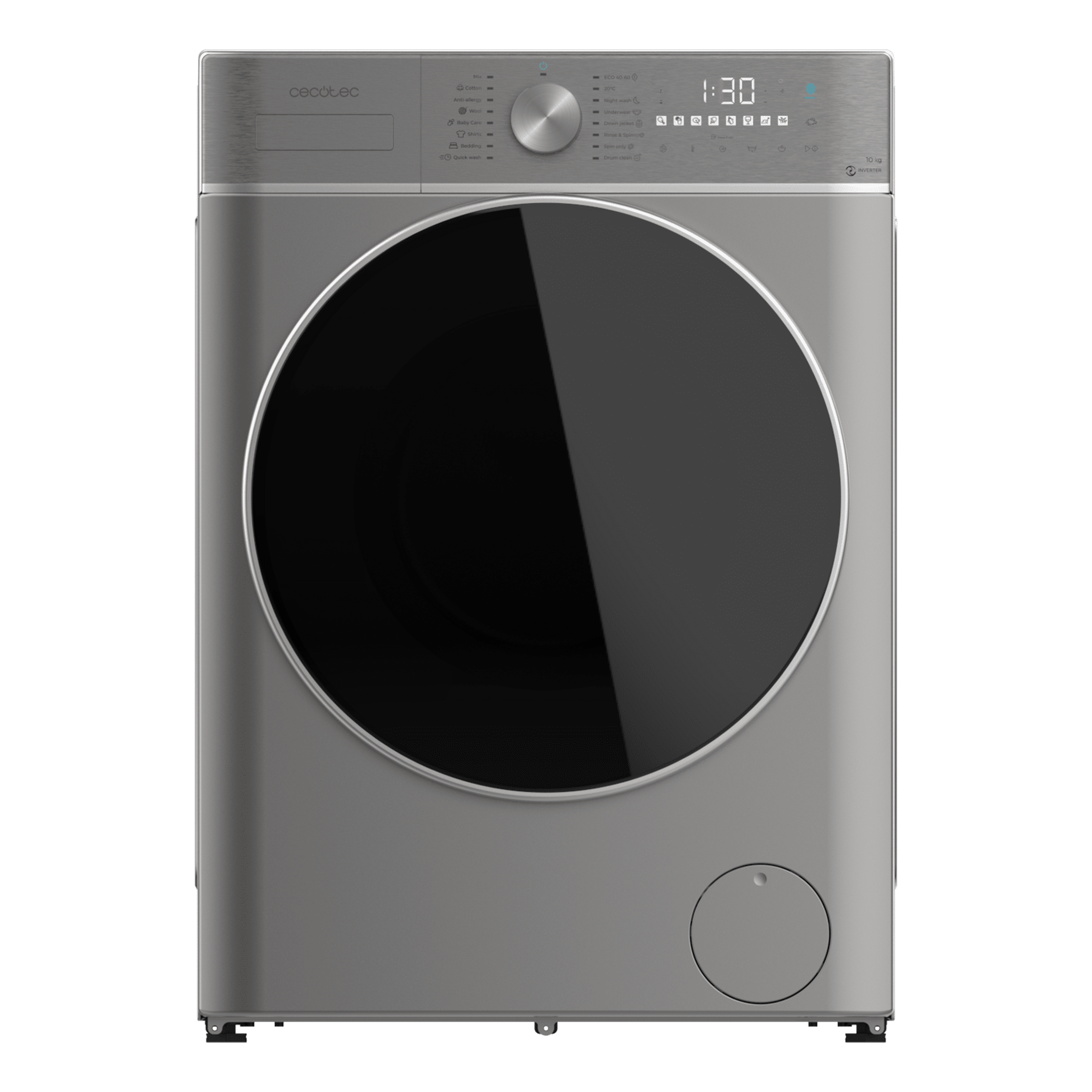 Lavadora Bolero DressCode 10800 Inverter Steel A