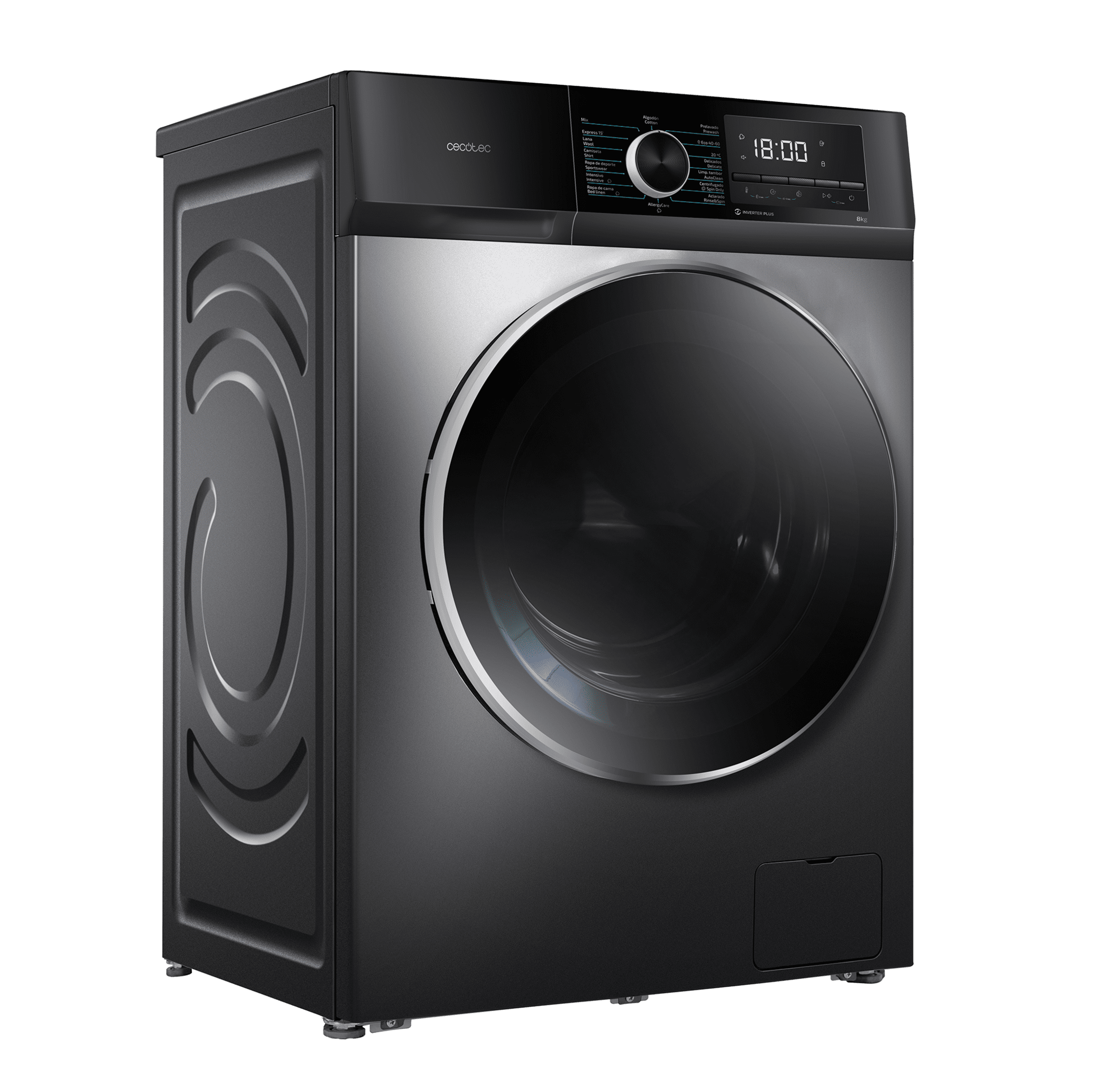 Lavadora Bolero DressCode 8500 Inverter Steel A