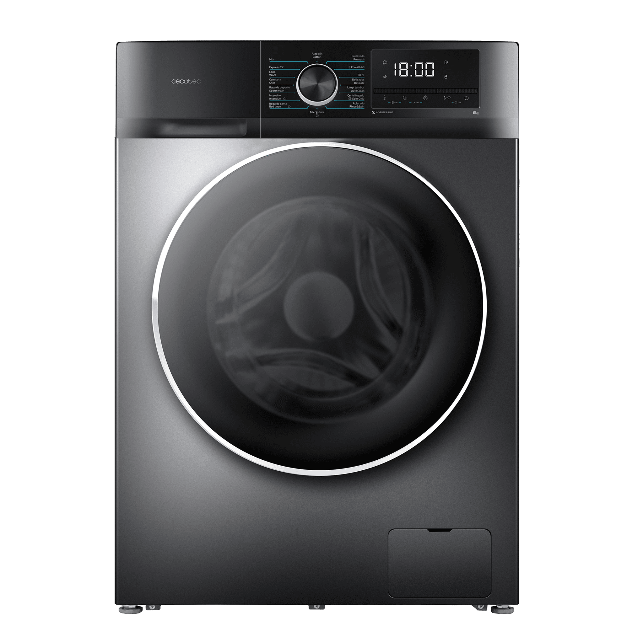 Lavadora Bolero DressCode 8500 Inverter Steel A