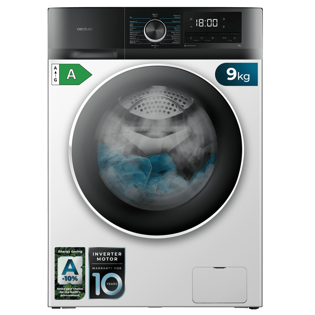 Lavadora Bolero DressCode 9500 Inverter A