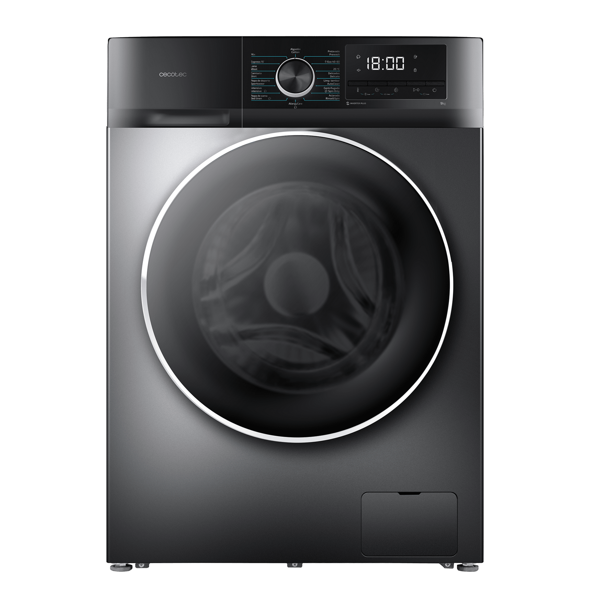 Lavadora Bolero DressCode 9500 Inverter Steel A