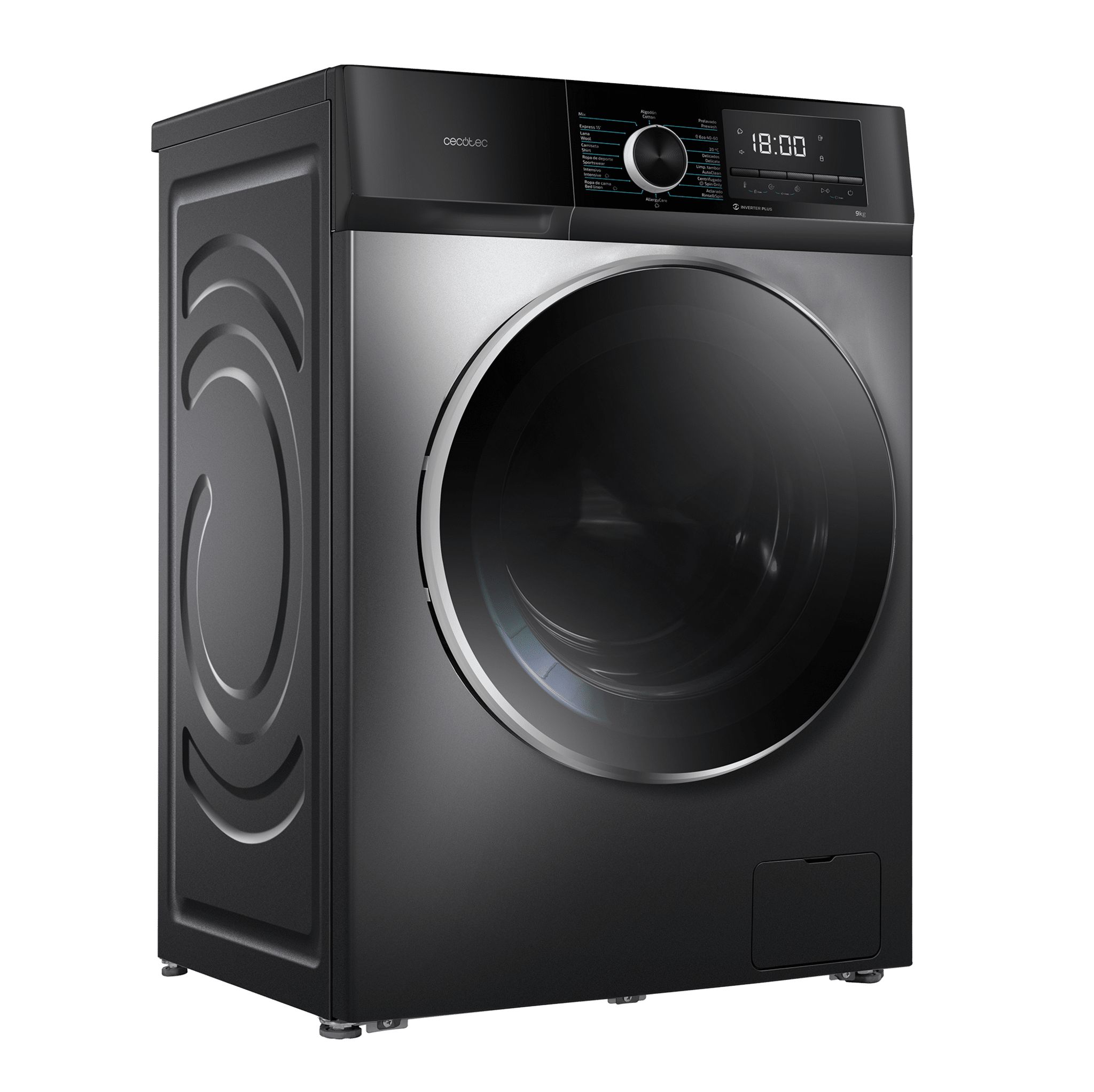Lavadora Bolero DressCode 9500 Inverter Steel A