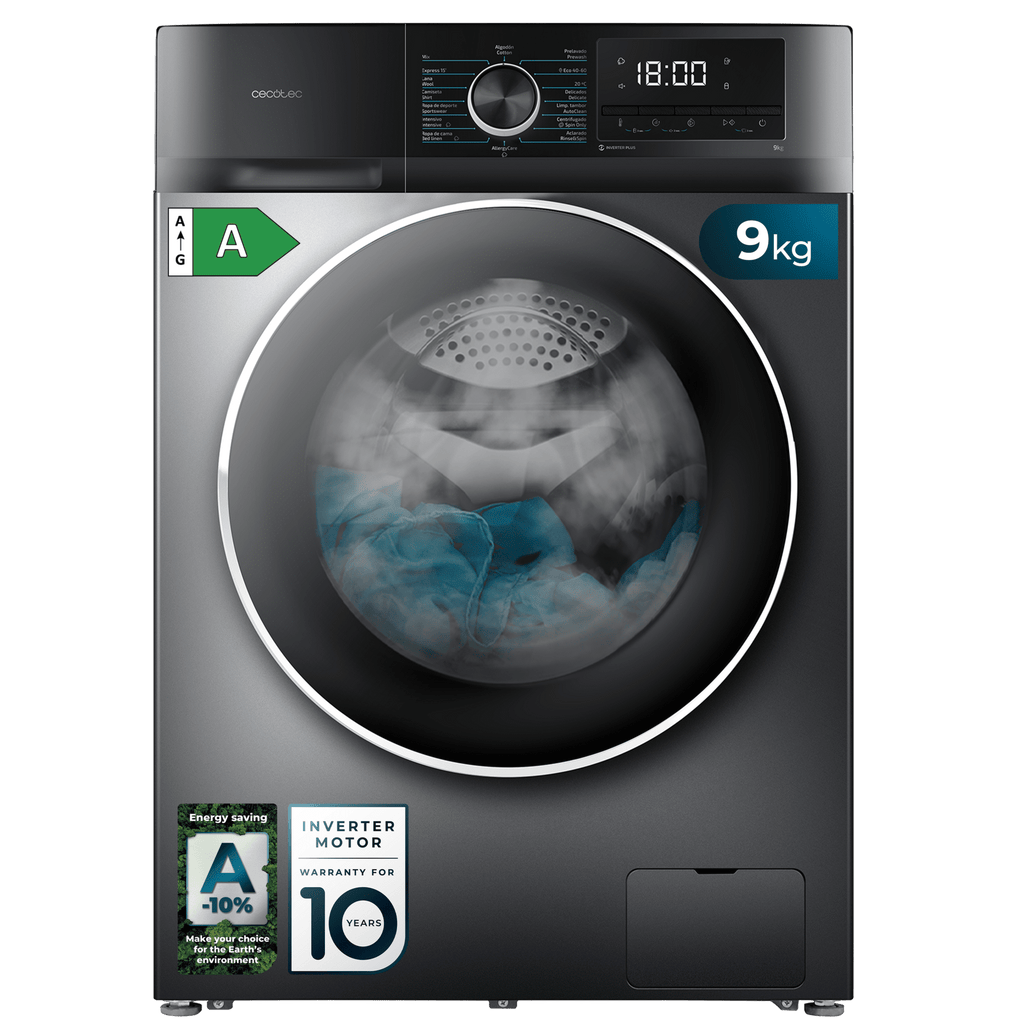 Lavadora Bolero DressCode 9500 Inverter Steel A