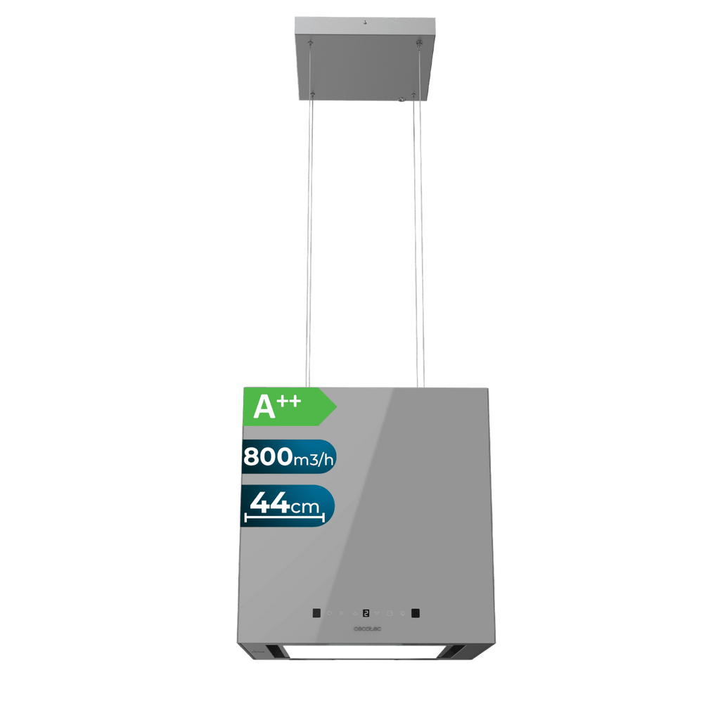Bolero Flux CCT 448000 Glass Grey A++