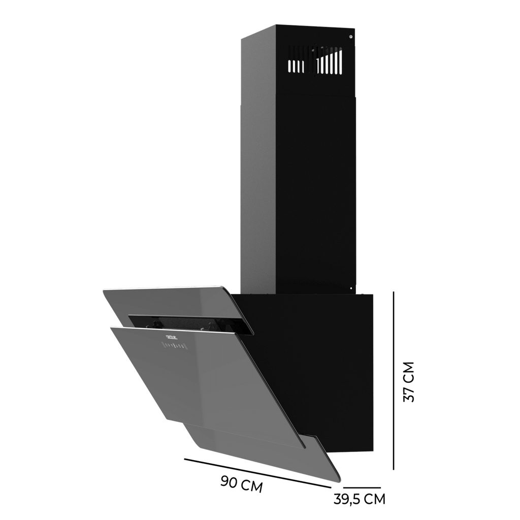 Bolero Flux DT 908000 Glass Black A++