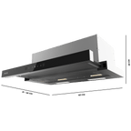 Bolero Flux TLT 604400 Glass Black A+++